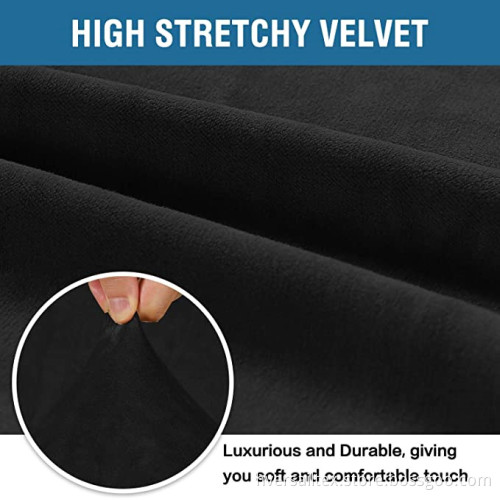 Thick Comfy Rich Velour Cushion Couch Sofa Slipcovers